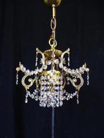 Kroonluchter - Brons, Glas, Kristal - Lustre vintage, Antiek en Kunst