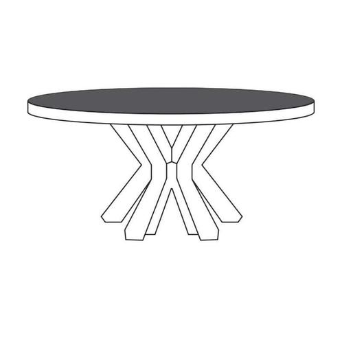 Salontafel TRO9-MML Alphen Oud Teakhout - eettafel, Huis en Inrichting, Tafels | Eettafels, Nieuw, Overige materialen