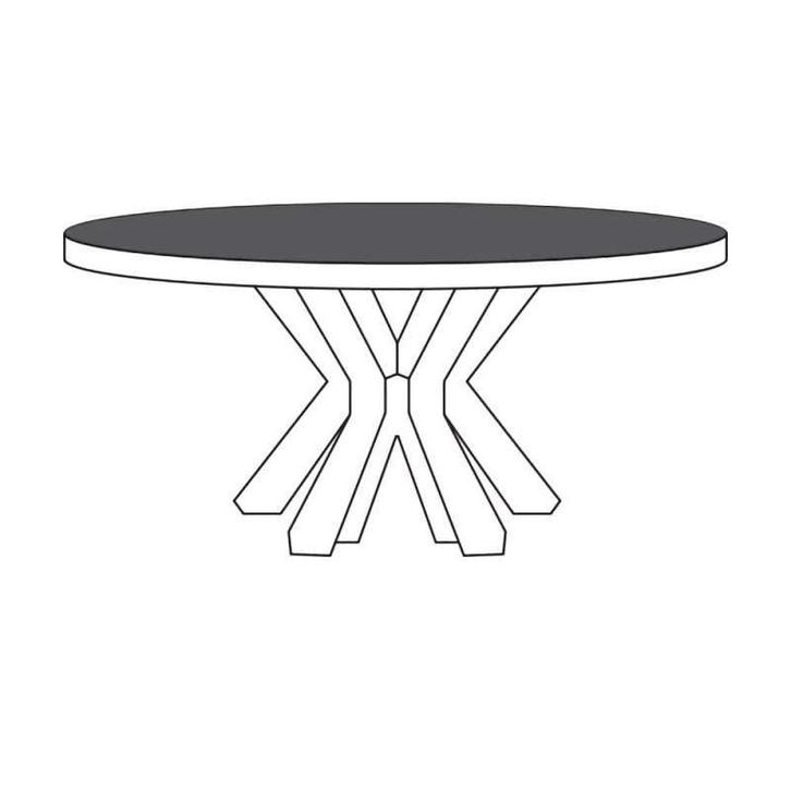 Salontafel TRO9-MML Alphen Oud Teakhout - eettafel, Huis en Inrichting, Tafels | Eettafels, Nieuw, Overige materialen