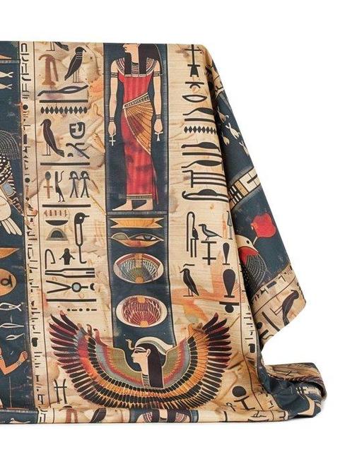 Mysterie van Egypte - Exclusief weefsel van 100% katoen /, Antiek en Kunst, Antiek | Kleden en Textiel
