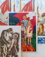 Zwitserland 1927/1930 - 5 airmail-postkaarten. - Michel, Postzegels en Munten, Gestempeld