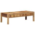 vidaXL Salontafel Bruin 110 x 55 x 35 cm Massief gerecycled, Verzenden, Nieuw, 50 tot 100 cm, Minder dan 50 cm