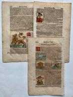 Sebastian Münster - Cosmographia - 1590, Antiek en Kunst