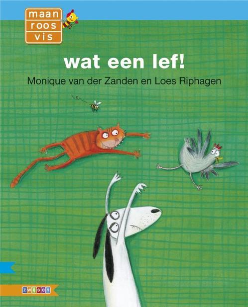 Wat een lef! / Maan roos vis 9789048708871, Boeken, Kinderboeken | Jeugd | onder 10 jaar, Gelezen, Verzenden