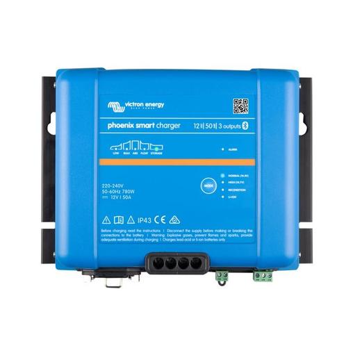 Victron Phoenix Smart Acculader IP43 12 Volt 50 Ampere 3 uit, Watersport en Boten, Navigatiemiddelen en Scheepselektronica, Nieuw