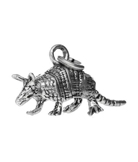 Zilveren Gordeldier XL kettinghanger, Sieraden, Tassen en Uiterlijk, Kettinghangers, Verzenden