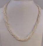 Zonder minimumprijs - Halsketting Witte zoetwater, Nieuw