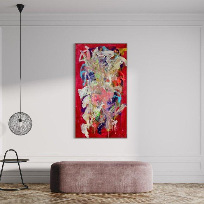 Timo Wedell - Liebeserklärung Abstract - XXL, Antiek en Kunst, Kunst | Schilderijen | Modern