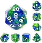 RPG Dice Set - Planet Earth | Foam Brain Games -, Hobby en Vrije tijd, Gezelschapsspellen | Bordspellen, Verzenden, Nieuw