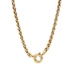 Gouden vintage vossenstaart collier 14 kt, Ophalen of Verzenden, Nieuw