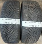 2x195-55-16 Hankook All-Season 2x5.5m €45 Per Band, Auto-onderdelen, Ophalen, Gebruikt, 16 inch, All Season