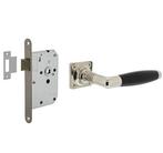 Intersteel deurbeslag set loopslot rvs + deurklink Ton basic, Verzenden, Nieuw