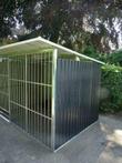 Buitenverblijf hondenhok kennel 263 x 220 x 186 cm K01