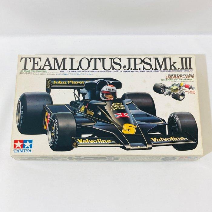 Tamiya 1:20 - Modelbouwdoos - Team Lotus J.P.S. Mk.III -, Hobby en Vrije tijd, Modelauto's | 1:5 tot 1:12