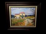 Antoine Reniers (1923-2013) - Malaucène bij de Mont Ventoux, Antiek en Kunst, Kunst | Schilderijen | Klassiek