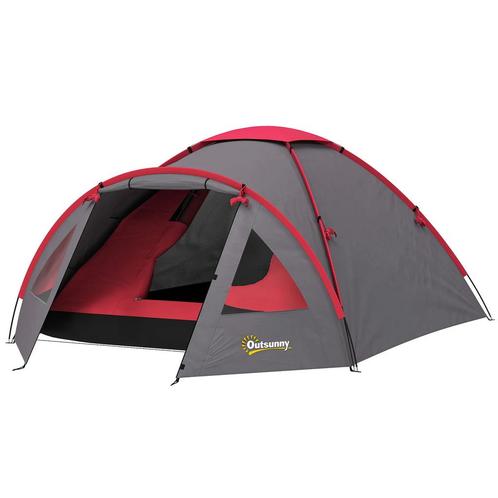 TRUUSK 3-Persoons Koepeltent - Licht en Stabiel - Waterdicht, Caravans en Kamperen, Overige Caravans en Kamperen, Nieuw, Verzenden