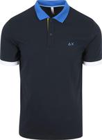 Sun68 Poloshirt Color Way Navy maat L Heren, Kleding | Heren, Polo's, Maat 52/54 (L), Nieuw, Sun68, Verzenden