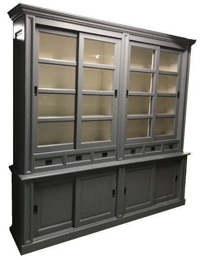 Buffetkast pelsgrijs Utrecht 260 x 240cm, Huis en Inrichting, Kasten | Buffetkasten, Ophalen of Verzenden