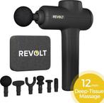 Revolt® Luxe Massage Gun - Extra Sterk - Voor Spierherstel &, Zo goed als nieuw, Verzenden