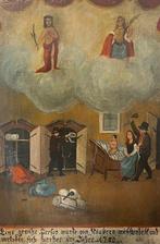 Duitse school (XVIII) - Ex voto-Gemälde, Antiek en Kunst