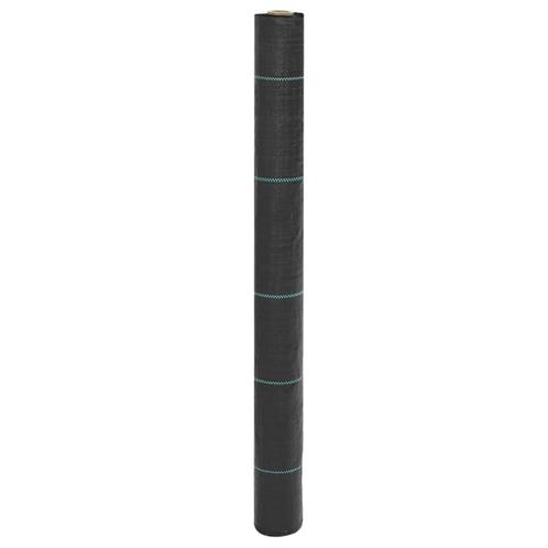 vidaXL Worteldoek 1x50 m polypropeen zwart, Tuin en Terras, Overige Tuin en Terras, Nieuw, Verzenden