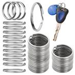 Fako Bijoux® - Sleutelring - 25mm - Sleutelringen - RVS -, Hobby en Vrije tijd, Verzenden, Nieuw