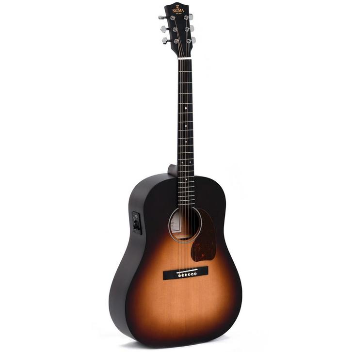 Sigma Guitars JM-SGE Sunburst elektrisch-akoestische, Muziek en Instrumenten, Snaarinstrumenten | Gitaren | Elektrisch, Verzenden