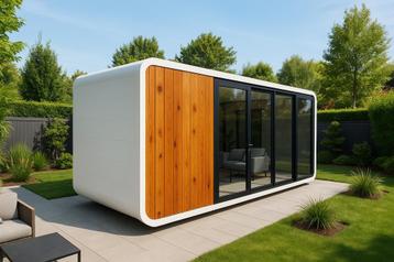 Tiny house tuinhuis verplaatsbare woning woonunit beschikbaar voor biedingen