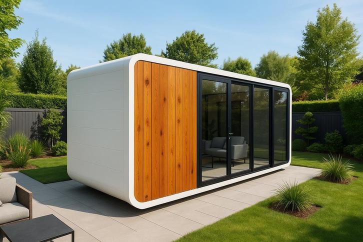 Tiny house tuinhuis verplaatsbare woning woonunit, Caravans en Kamperen, Stacaravans, tot en met 2