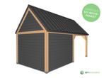 DIY bouwpakket schuur met overkapping, Nieuw, Overige typen