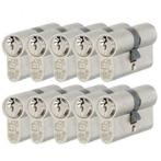 10 gelijke cilinders 30/30 skg  * * 30 genummerde sleutels, Verzenden, Nieuw, Koper of Messing, Slot
