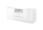 Dressoir Helio Wit  180 cm (Dressoirs, Woonkamer), Verzenden, Nieuw, Overige houtsoorten