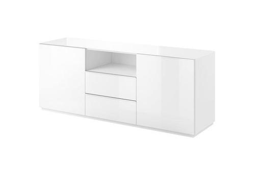 Dressoir Helio Wit  180 cm (Dressoirs, Woonkamer), Huis en Inrichting, Kasten | Dressoirs, Nieuw, Overige houtsoorten, Verzenden