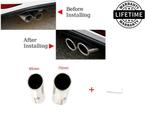 S line Look Sport Uitlaat sierstuk RVS Chroom voor Audi, Auto-onderdelen, Uitlaatsystemen, Ophalen of Verzenden, Nieuw, Audi