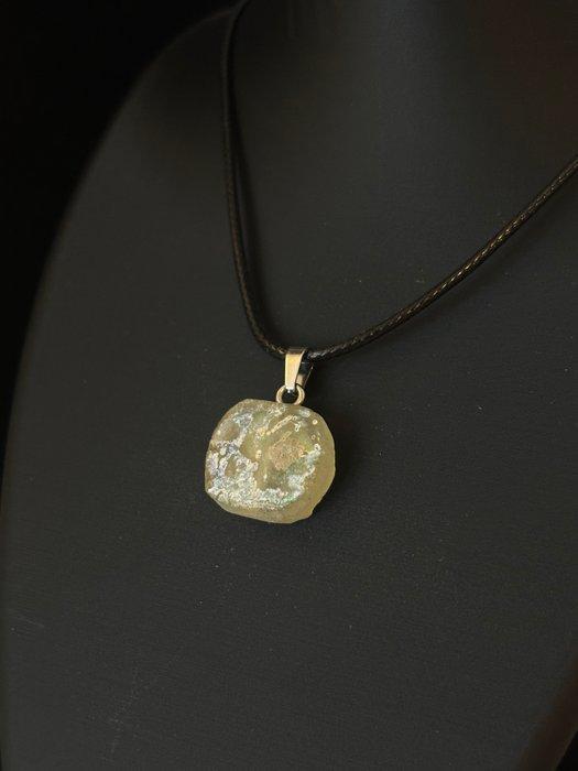 Oud-Romeins Glazen kraal Modern String Necklace (Zonder, Sieraden, Tassen en Uiterlijk, Antieke sieraden
