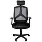 Malatec ergonomische bureaustoel met hoofdsteun verrijdbaar, Huis en Inrichting, Nieuw, Ophalen of Verzenden