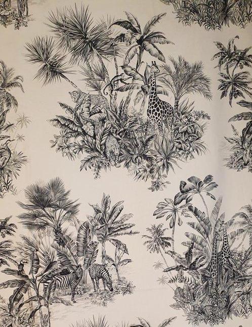 Origineel Toile de Jouy weefsel Land - Serenawerk - Textiel, Antiek en Kunst, Kunst | Designobjecten