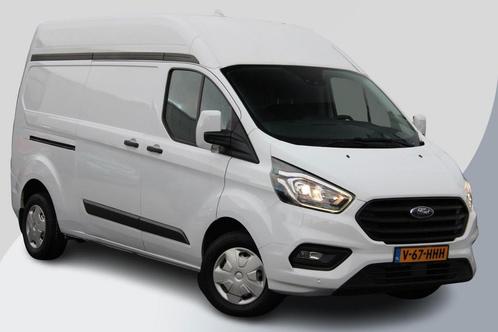 Ford Transit Custom 300 2.0 TDCI L2H2 Trend, Auto's, Bestelauto's, Lease, Handgeschakeld, Wit, Ford, Financial lease, Stof, Diesel