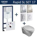 Grohe Rapid SL Toiletset set17 Gustavsberg Saval Vlakspoel, Ophalen of Verzenden, Nieuw, Overige typen