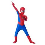 Spiderman Kostuum – Jumpsuit met Masker - Rood - - Maat 110, Ophalen of Verzenden, Nieuw