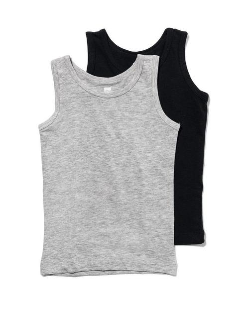 HEMA Kinderhemden - 2 stuks grijsmelange, Kinderen en Baby's, Kinderkleding | Overige, Nieuw, Verzenden