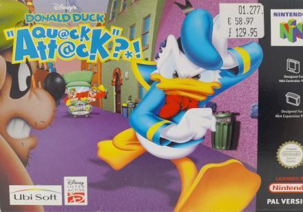Mario64.nl: Donald Duck Qu@ck Att@ck?*! Compleet - iDEAL!, Spelcomputers en Games, Games | Nintendo 64, Gebruikt, Ophalen of Verzenden