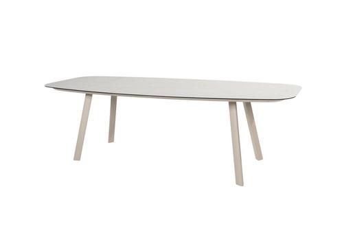 Taste by 4 Seasons Manolo tuintafel barrelvorm latte met, Tuin en Terras, Tuinsets en Loungesets, Ophalen of Verzenden