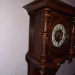 Regulateur wandklok - Junghans - Vintage Hout, messing,, Antiek en Kunst, Antiek | Klokken