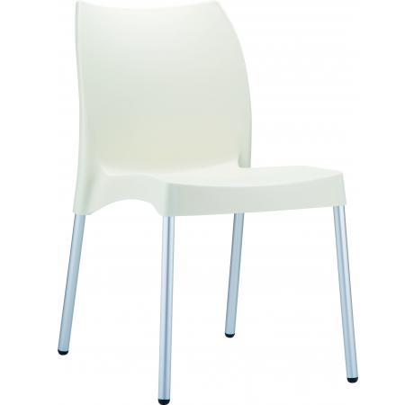 (MDK-105019) Siesta Vita 4-poots stoel beige, Huis en Inrichting, Stoelen, Nieuw, Ophalen of Verzenden