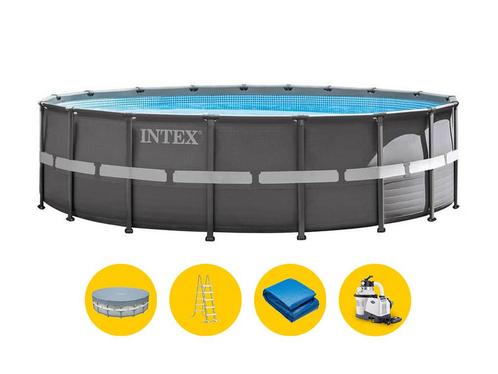 Intex Ultra XTR Frame zwembad - 610 x 122 cm - met, Tuin en Terras, Zwembaden, Nieuw, Verzenden