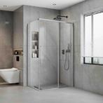Douchecabine BWS Cuadro 100x70x200 cm Anti-Kalk Coating, Ophalen of Verzenden, Nieuw, Chroom, Douche