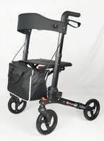 Rollator Plaza Lite Dubbel Opvouwbaar Black (Nieuw), Nieuw, Ophalen of Verzenden, Opvouwbaar