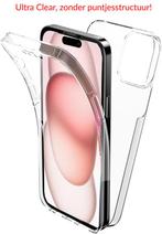 iPhone 15 360° Ultra Clear Hybrid PC + TPU Hoesje, Nieuw, Ophalen of Verzenden