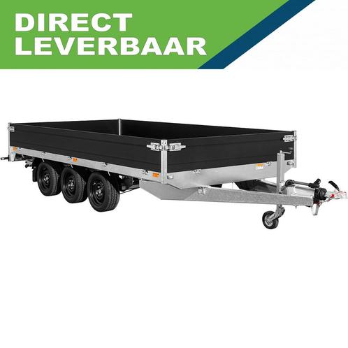 Aanhanger Saris Plateauwagen PL 406 204 3500 3, Auto diversen, Aanhangers en Bagagewagens, Ophalen of Verzenden